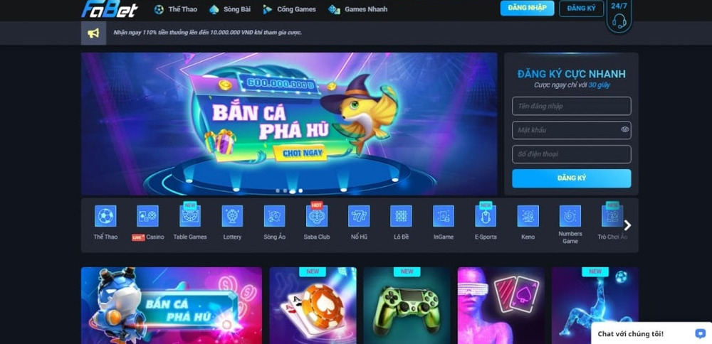 FABET là một trong những cổng game bài đổi thưởng uy tín và đáng tin cậy nhất hiện nay