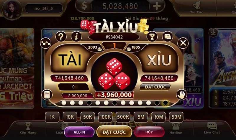 Luật chơi game Tài Xỉu khá đơn giản