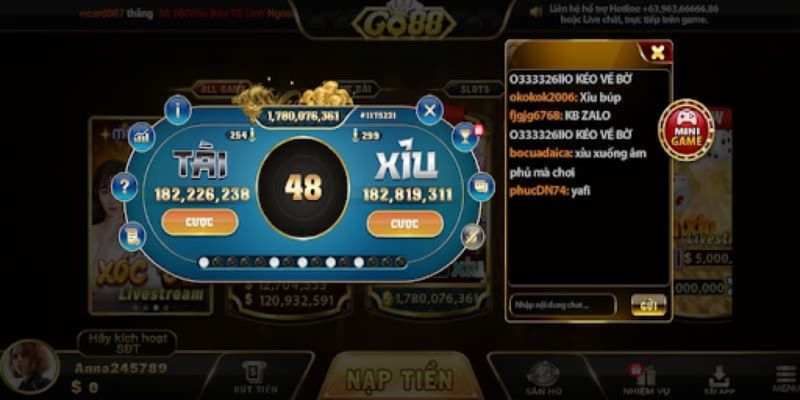 Ưu điểm vượt trội của cổng game Go88.