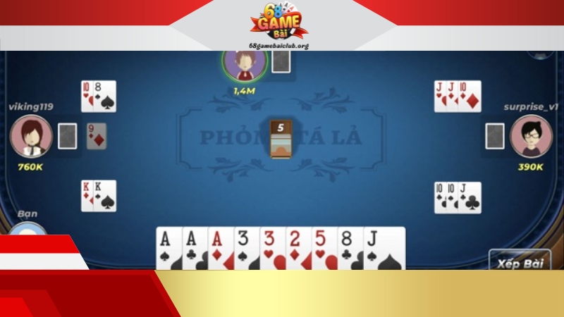 Các dạng chơi bài Phỏm